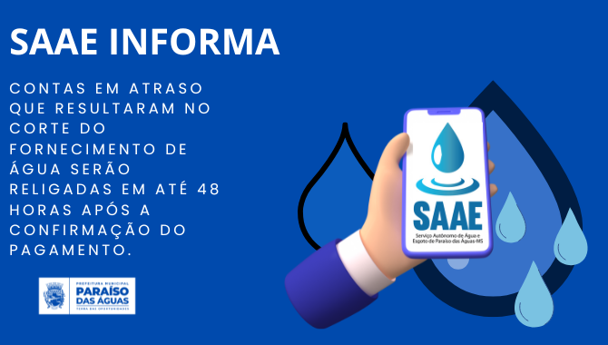 Comunicado Importante SAAE – Religamento