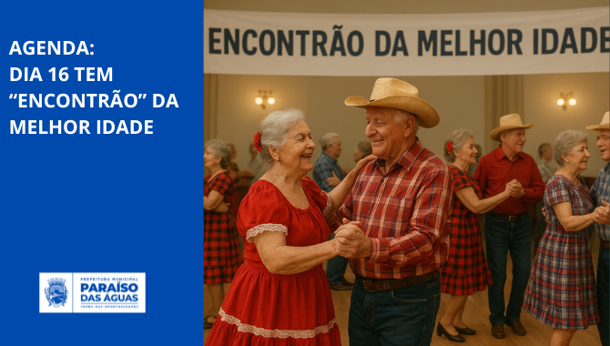Agenda: Dia 16 tem “Encontrão” da Melhor Idade