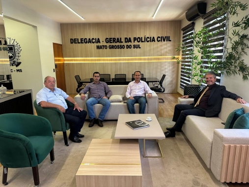 Prefeito de Paraíso das Águas solicita reforço na segurança pública com novas viaturas para as polícias Civil e Militar